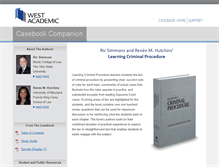 Tablet Screenshot of learningcriminalprocedure.com